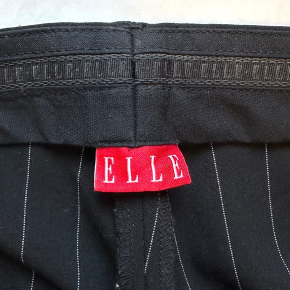 ELLE black pinstriped pants - Picture 8 of 11